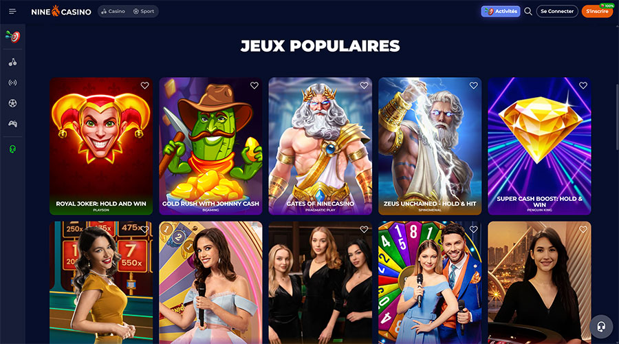Nine Casino France